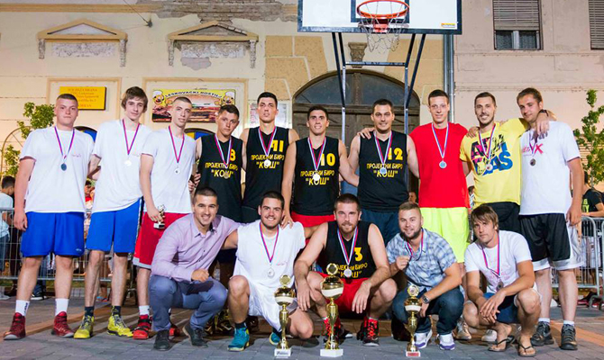 Kosárlabda torna volt Szenttamáson 2016. augusztus képek